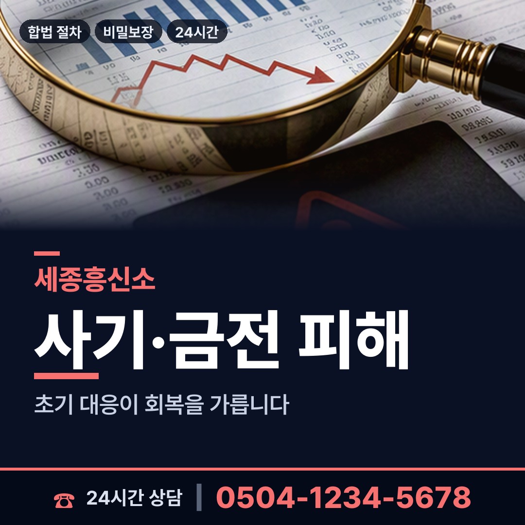 세종 전의면 이혼소송증거 상담 안내