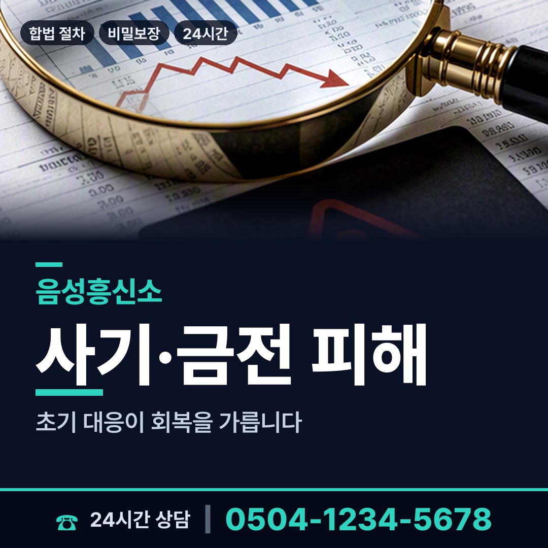 음성 음성읍 부동산소유조사 상담 안내
